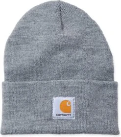Carhartt Muts Acryl Watch Hat Unisex - Grijs - One Size -SkiKleding Winkel 1059x1200