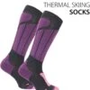 Norfolk Skisokken - Merino Wol Climayarn - Warm En Droog Thermo Skisokken Met Zonedemping - Maat 39-42 - Paars - Aspen -SkiKleding Winkel 1079x1200 2