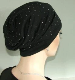 Chemomuts Beanie Met Strass Steentjes Kleur Zwart Maat One Size -SkiKleding Winkel 1117x1200 2