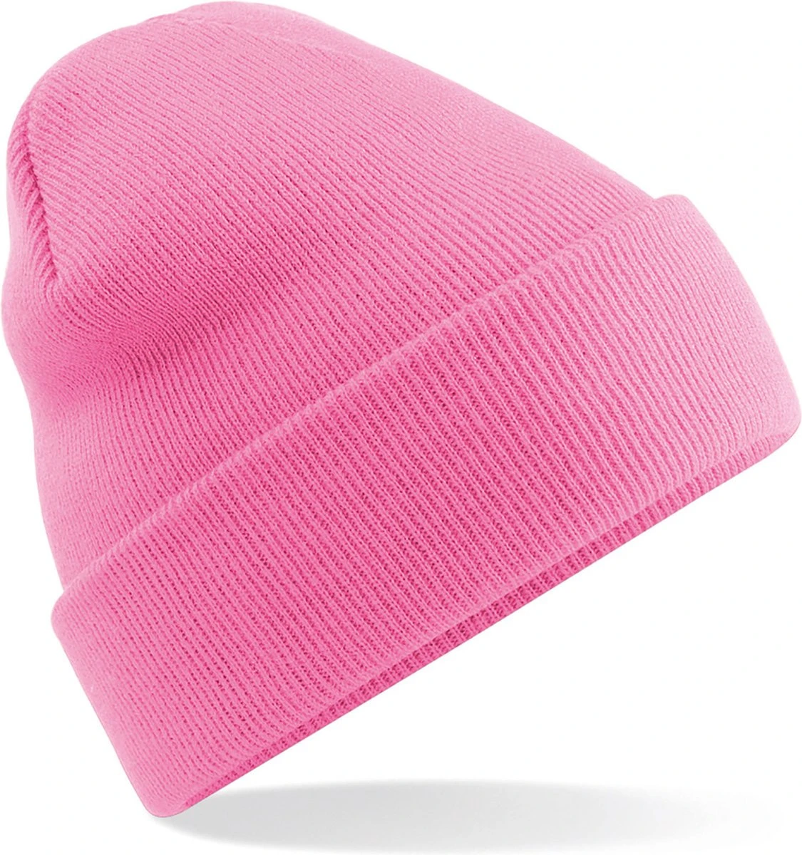 Merkloos Basic Winter Muts Roze 3 Merkloos Basic Winter Muts Roze