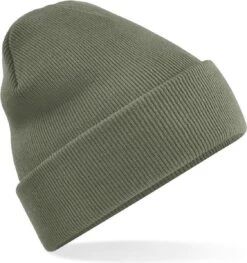 Merkloos Beechfield Original Cuffed Beanie Olive Green