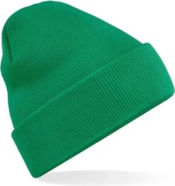 Merkloos Beechfield Original Cuffed Beanie Kelly Green