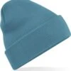 Merkloos Beechfield Original Cuffed Beanie Airforce Blue -SkiKleding Winkel 1126x1200