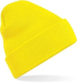 Merkloos Beechfield Original Cuffed Beanie Yellow