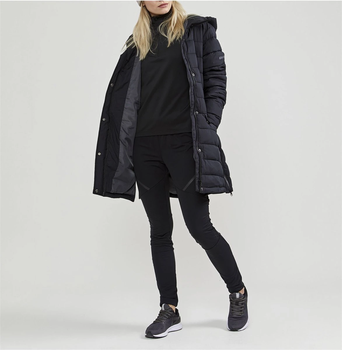 Craft Core Gain Midlayer Wintersportpully Dames - Maat S 9 Craft Core Gain Midlayer Wintersportpully Dames - Maat S - Afbeelding 8