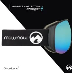 MowMow® CHARGER - Skibril | X-celLens + BONUS Lens | Luxe Skibrilcase | Unisex | UV400 -SkiKleding Winkel 1180x1200 2