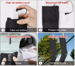Batterij Elektrisch Verwarmde Sokken - Oplaadbaar Batterijsokken - Unisex | Swim Chicky & Swim Hunky -SkiKleding Winkel 1200x1053