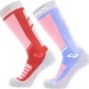 SINNER Pro Socks Skisokken Dames (Dubbelverpakking) - Roze/Blauw - 36/38 -SkiKleding Winkel 1200x1150