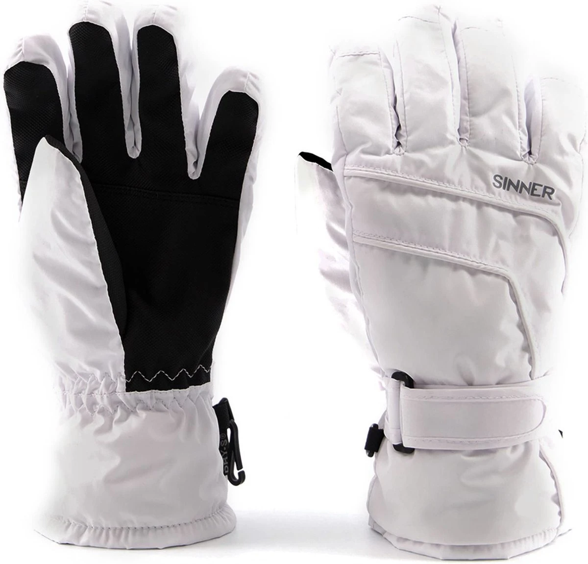 SINNER Mesa Handschoenen Dames - Wit - L 7,5 3 SINNER Mesa Handschoenen Dames - Wit - L 7,5