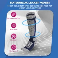 Roegaarden Skisokken - Heren En Dames - 1 Paar - Blauw - S/M 17 Roegaarden Skisokken - Heren En Dames - 1 Paar - Blauw - S/M -SkiKleding Winkel 1200x1200 128