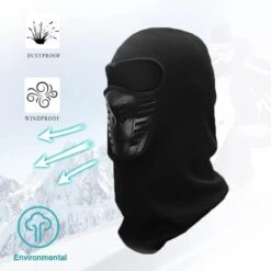 LOUZIR Bivakmuts - Bivak Muts Nekwarmer -balaclava - Bivak - Motor Gezichtsmasker - Ski Masker - Muts -voor Heren En Dames