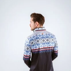 Gareth & Lucas Skipully The Fifteen - Heren M - 100% Gerecycled Polyester - Midlayer Sportshirt - Wintersport -SkiKleding Winkel 1200x1200 231