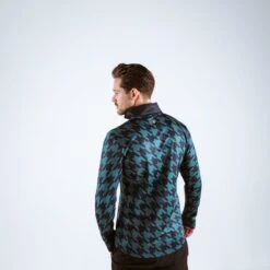 Gareth & Lucas Skipully The Sixteen - Heren XL - 100% Gerecycled Polyester - Midlayer Sportshirt - Wintersport -SkiKleding Winkel 1200x1200 300