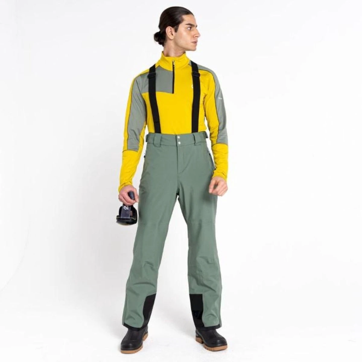 Dare 2b Dare2B, Achieve II Waterdichte Heren Skibroek, Duck Green, Maat L 14 Dare 2b Dare2B, Achieve II Waterdichte Heren Skibroek, Duck Green, Maat L - Afbeelding 12