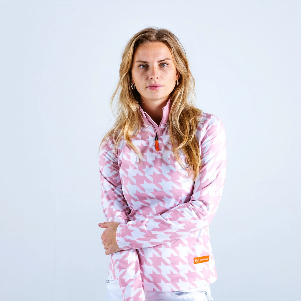 Gareth & Lucas Skipully The Twenty-Eight - Dames L - 100% Gerecycled Polyester - Midlayer Sportshirt - Wintersport 6 Gareth & Lucas Skipully The Twenty-Eight - Dames L - 100% Gerecycled Polyester - Midlayer Sportshirt - Wintersport - Afbeelding 4