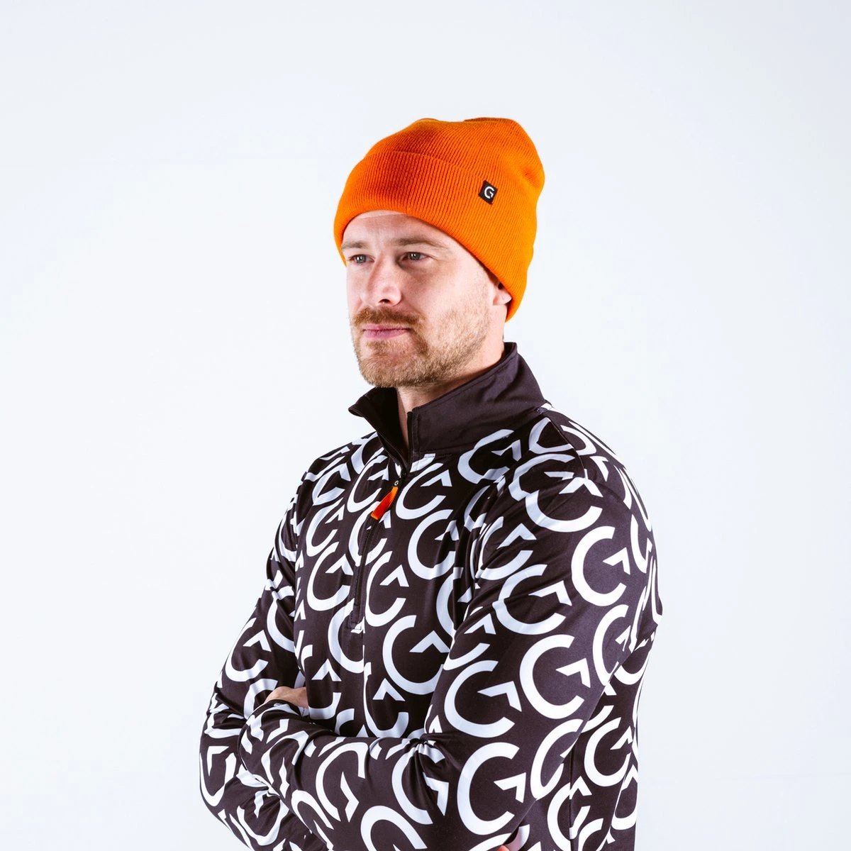 Gareth & Lucas Muts The Fourteen - Unisex Muts - Oranje 5 Gareth & Lucas Muts The Fourteen - Unisex Muts - Oranje - Afbeelding 3