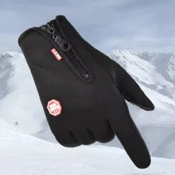 Merkloos Winter Handschoenen - Incl. Touch Tip - Unisex - Touchscreen - Zwart -SkiKleding Winkel 1200x1200 67