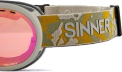 Sinner Vorlage S Skibril - Grijs | Categorie 3 -SkiKleding Winkel 1200x711