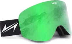 VAIN Viridian Slopester Skibril - Magnetisch Groen Blauwe Spiegel Lens