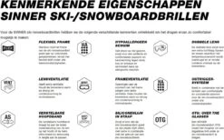 Sinner Vorlage S Skibril - Wit | Categorie 3 -SkiKleding Winkel 1200x746 2