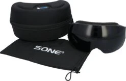 5one® Alpine 9 - Skibril Met 2 Verwisselbare Lenzen - Zwart En Oranje -SkiKleding Winkel 1200x774