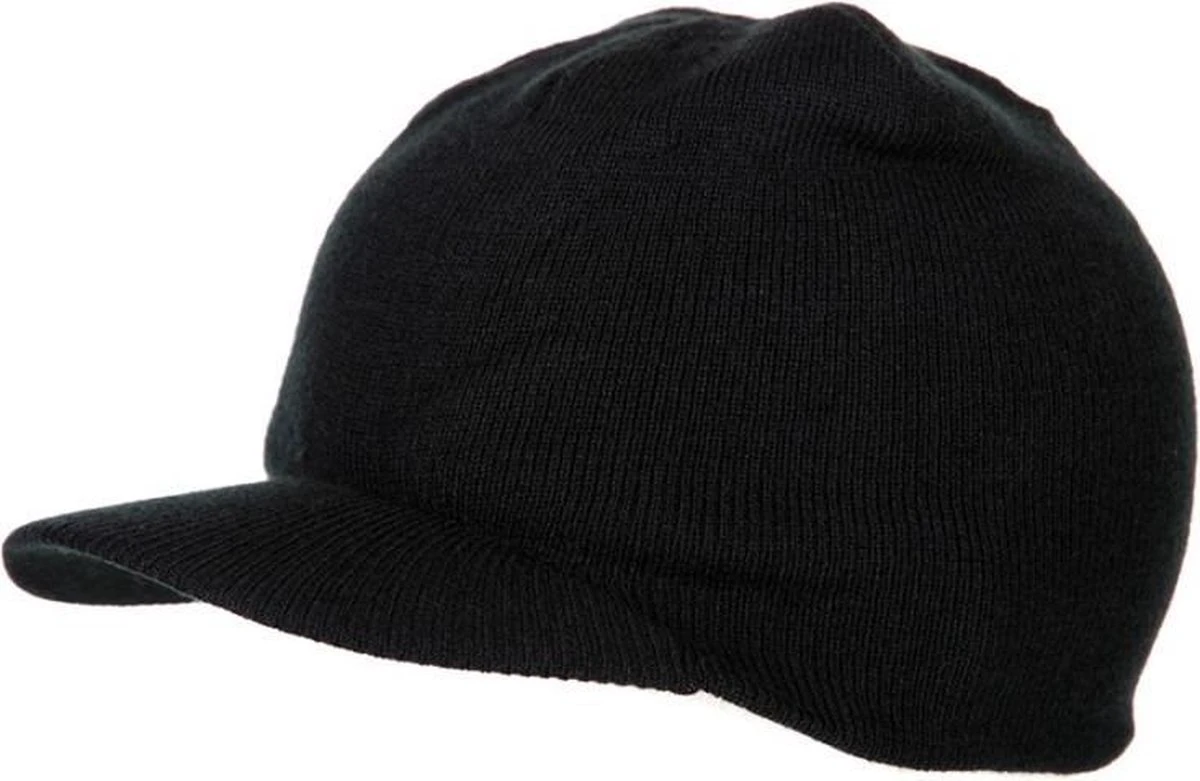 Result Gebreide Muts Met Klep Zwart 3 Result Gebreide Muts Met Klep Zwart