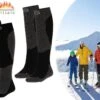 Heat Essentials - Ski Sokken 39-42 - Zwart - 2 Paar - Unisex - Extra Ondersteuning En Demping - Warme Sokken Met Wol - Skisokken Heren - Skisokken Dames - Wintersport Sokken - Huissokken - Compressie Sokken -SkiKleding Winkel 1200x810 2