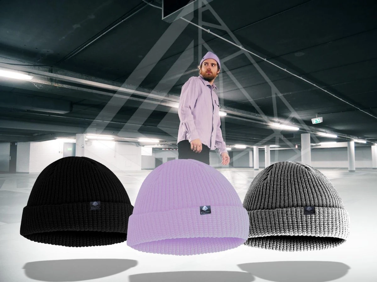 Boasty Muts - Zwart Fisherman - Uniseks Vissers Beanie Retro Navy Style Beanie - Pasen 5 Boasty Muts - Zwart Fisherman - Uniseks Vissers Beanie Retro Navy Style Beanie - Pasen - Afbeelding 3