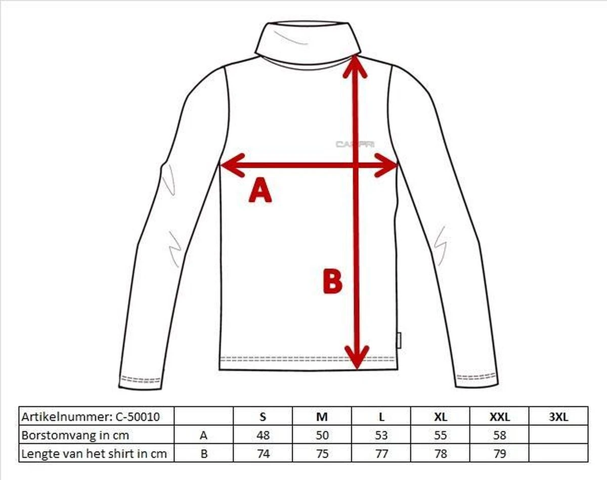 Campri Skipully - Wintersportpully - Heren - Maat M - Zwart 5 Campri Skipully - Wintersportpully - Heren - Maat M - Zwart - Afbeelding 3