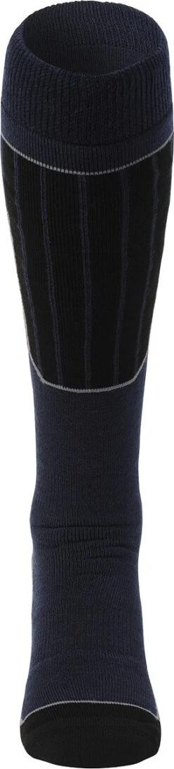 NOMAD® Skisokken Essential 2-Pack | Maat 43/46 Donkerblauw | Skiën / Snowboarden / Wandelen | Goede Vochtafvoer | Extra Versteviging | Ski Sokken Heren / Dames -SkiKleding Winkel 272x1200