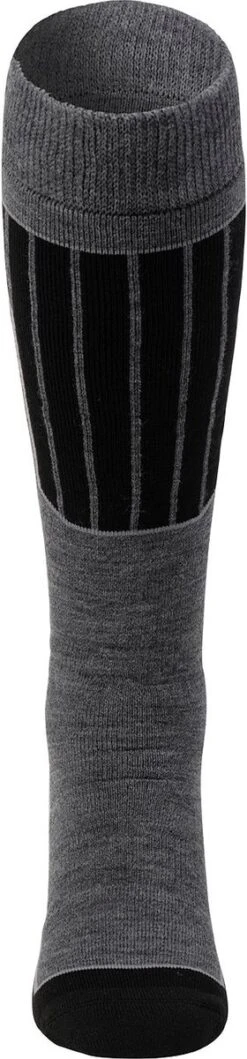 NOMAD® Skisokken Essential 2-Pack | Maat 43/46 Grijs | Skiën / Snowboarden / Wandelen | Goede Vochtafvoer | Extra Versteviging | Ski Sokken Heren / Dames -SkiKleding Winkel 280x1200