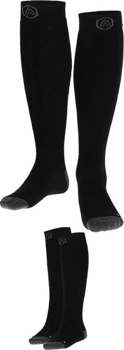 Apollo® Apollo | Skisokken Unisex | Zwart | 2-Pak | Maat 39/42 | Skisokken Heren | Skisokken Dames -SkiKleding Winkel 426x1200 1