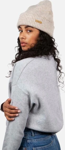 Barts Witzia Dames Muts - One Size - Lichtbruin -SkiKleding Winkel 521x1200