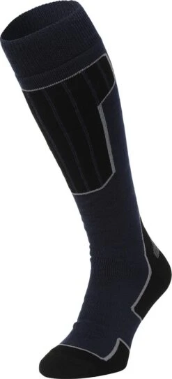 NOMAD® Skisokken Essential 2-Pack | Maat 43/46 Donkerblauw | Skiën / Snowboarden / Wandelen | Goede Vochtafvoer | Extra Versteviging | Ski Sokken Heren / Dames -SkiKleding Winkel 546x1200 1