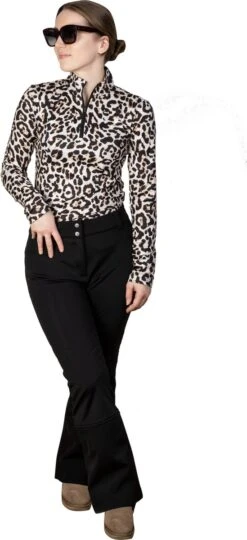 Dames Ski Pully - Pullover Met Kwart Rits, Lange Mouwen - Wintersport Kleding 9 Dames Ski Pully - Pullover Met Kwart Rits, Lange Mouwen - Wintersport Kleding -SkiKleding Winkel 549x1200 3