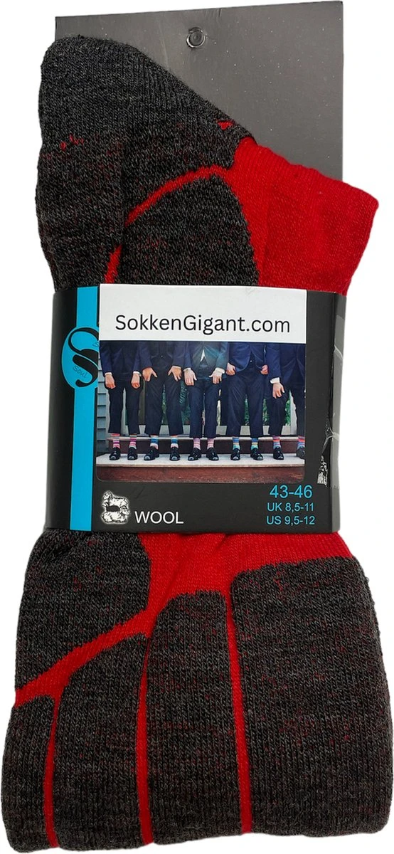 STARK SOUL | Performance Ski Socks | Skisokken | Warme Sokken | Skieen | Wol | Lang | 43-46 | Rood 4 STARK SOUL | Performance Ski Socks | Skisokken | Warme Sokken | Skieen | Wol | Lang | 43-46 | Rood - Afbeelding 2
