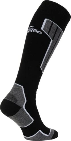 NOMAD® Skisokken Essential 2-Pack | Maat 35/38 Zwart | Skiën / Snowboarden / Wandelen | Goede Vochtafvoer | Extra Versteviging | Ski Sokken Heren / Dames -SkiKleding Winkel 605x1200