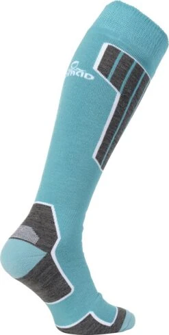 NOMAD® Skisokken Essential 2-Pack | Maat 35/38 Groen | Skiën / Snowboarden / Wandelen | Goede Vochtafvoer | Extra Versteviging | Ski Sokken Heren / Dames -SkiKleding Winkel 606x1200 1