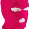 Bivakmuts Roze - 3 Gaats - Skiën - Motor - Balaclava
