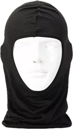 Bivakmuts- Zwart - Bivakmuts Voor Op De Motor- Nekwarmer- One Size - Skimuts- Balaclava -SkiKleding Winkel 684x1200