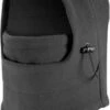 3-In-1 Fleece Balaclava Winter Muts Face Mask Nek Warmer - Thermo Helmmuts Capuchon Masker - Fiets Helm Muts - Wintersport Halswarmer Nekwarmer Facemask Bivakmuts - Zwartgrijs
