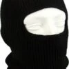 One Hole Muts / Skimuts - Zwart - One Size - Outdoor / Bivak / Wintersport - Warme Eengaats Balaclava -SkiKleding Winkel 786x1200