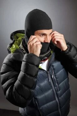Merkloos Bivakmuts - Balaclava Motor - Helm Muts - Micro Fleece Balaclava - Motor Bivakmuts - Ski Masker - Motor Gezichtsmasker - Bivakmuts - Balaclava - Muts Skiën - Zwart - Heren En Dames