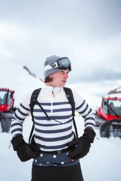 Gareth & Lucas Skipully The Eight - Heren XL - 100% Gerecycled Polyester - Midlayer Sportshirt - Wintersport -SkiKleding Winkel 800x1200 33