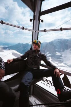 Gareth & Lucas Skipully The Three - Heren XL - 100% Gerecycled Polyester - Midlayer Sportshirt - Wintersport -SkiKleding Winkel 800x1200 46