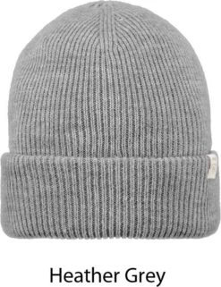 Barts Kinabalu Beanie Unisex Muts (fashion) - Heather Grey -SkiKleding Winkel 922x1200