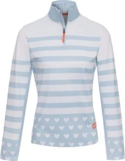 Gareth & Lucas Skipully The Twenty-Nine - Dames M - 100% Gerecycled Polyester - Midlayer Sportshirt - Wintersport