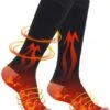 Verwarmde Sokken - Elektrische Sokken - Thermo Sokken - Oplaadbare Accu - Unisex - 3 Warmte Standen - 4000mAh Batterij - One Size Fits All - Wintersport - Wandelen - Skiën -SkiKleding Winkel 990x1200